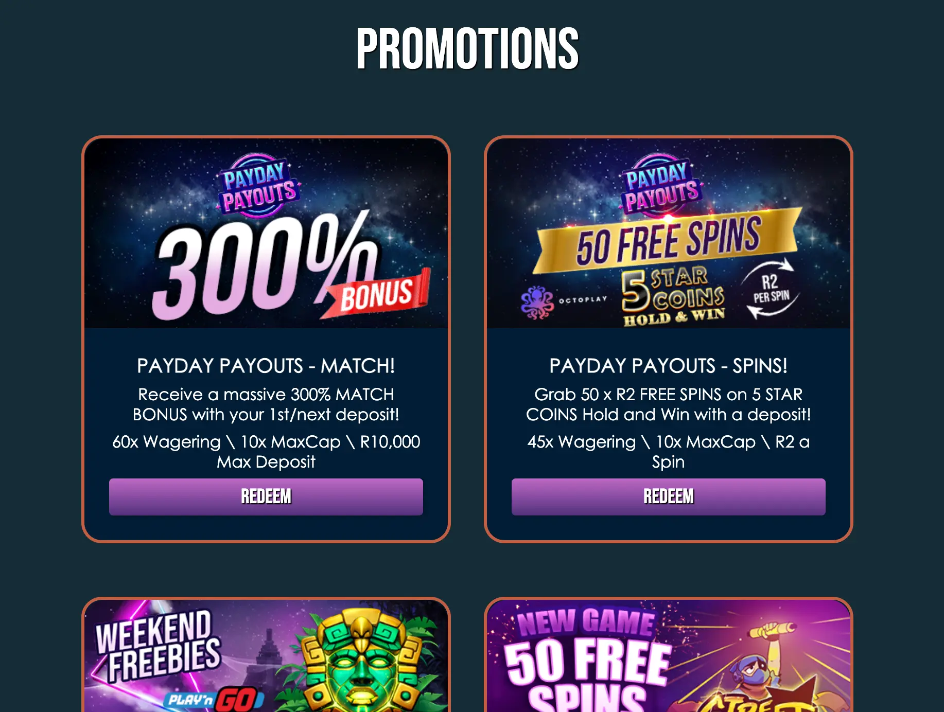 Play Live Casino Bonuses and Promotions