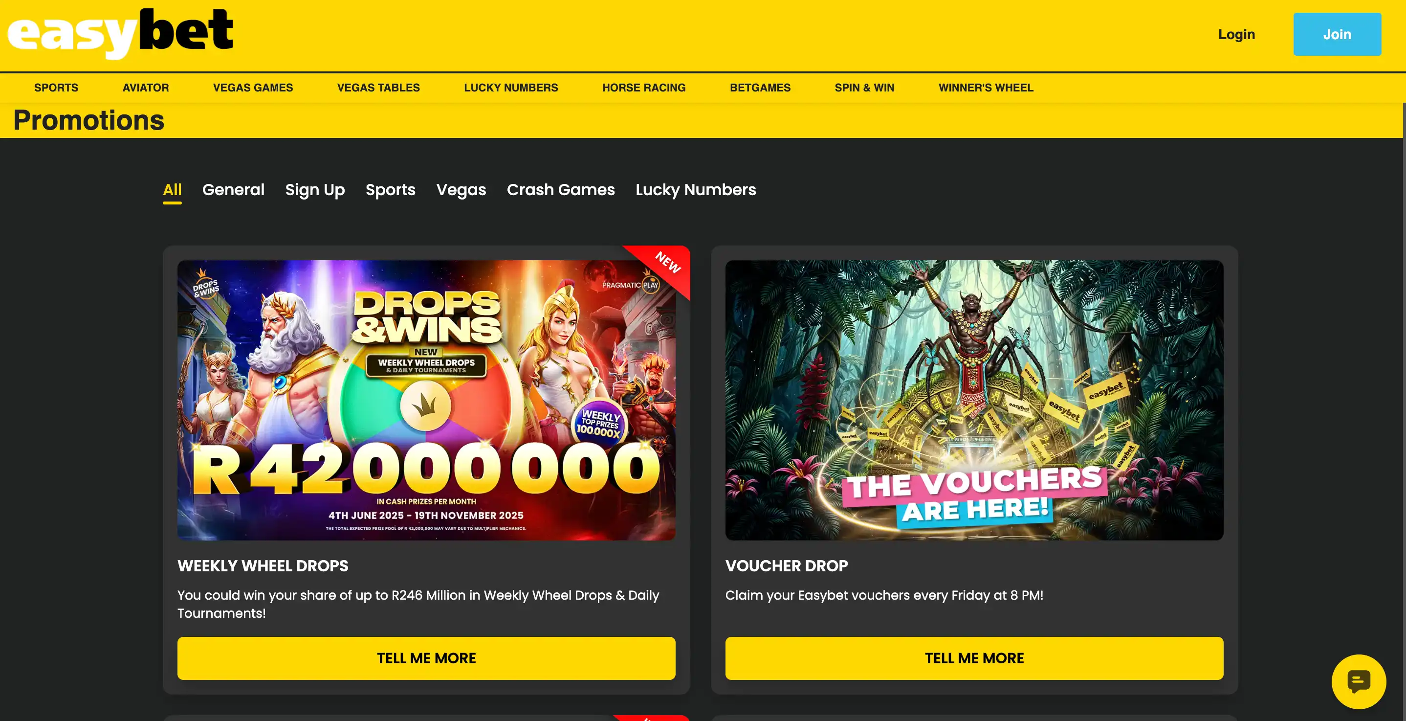 EasyBet Casino Promotions